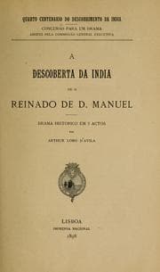 Tapa de A descoberta da India