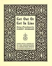 Tapa de Get out or get in line