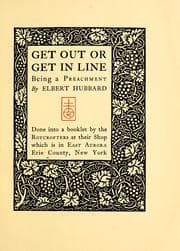 Tapa de Get out or get in line