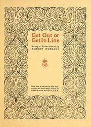 Tapa de Get out or get in line