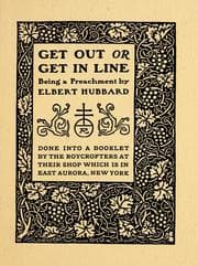 Tapa de Get out or get in line