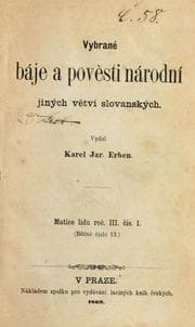 Tapa de Vybrané báje a pověsti národní jiných větví slovanských