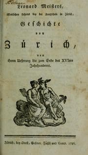 Tapa de Geschichte von Zürich