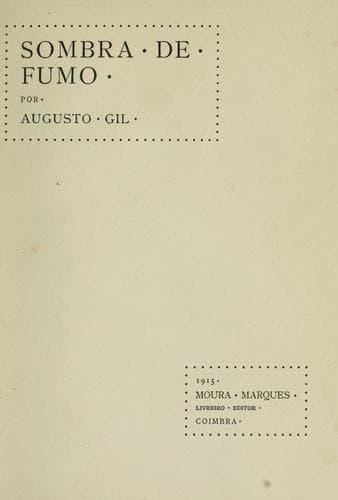 Tapa de Sombra de fumo