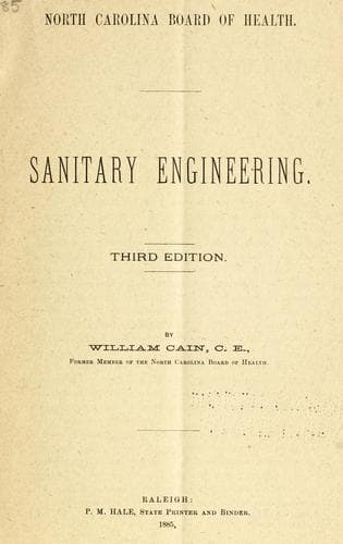 Tapa de Sanitary engineering