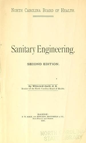 Tapa de Sanitary engineering