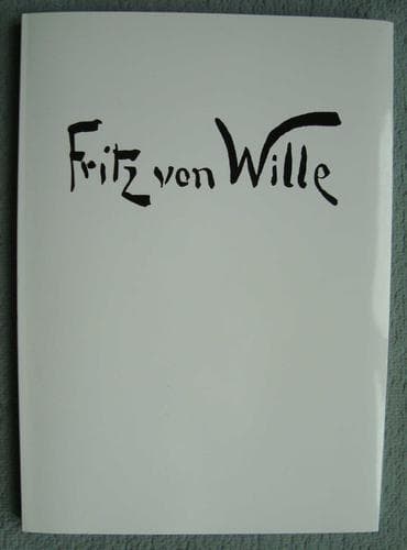 Tapa de Fritz von Wille