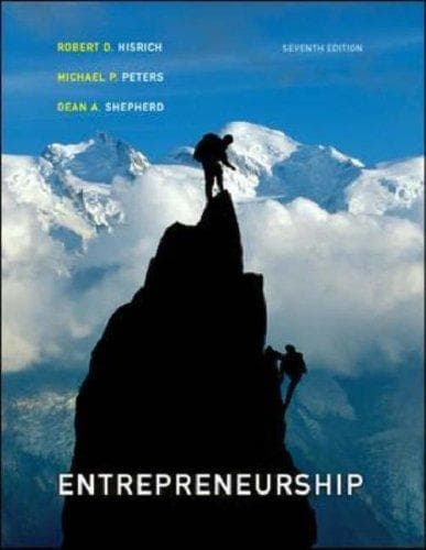 Tapa de Entrepreneurship