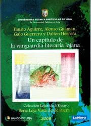 Tapa de Un capítulo de la vanguardia literaria lojana