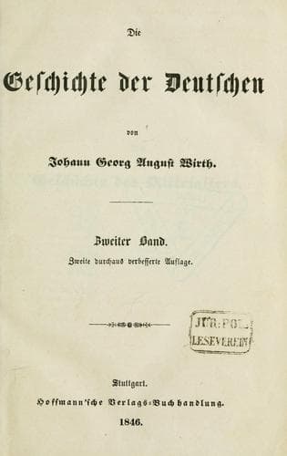 Tapa de Die Geschichte der Deutschen