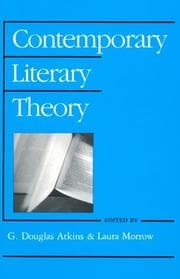 Tapa de Contemporary literary theory