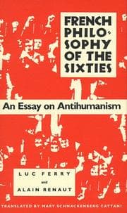 Tapa de French philosophy of the sixties