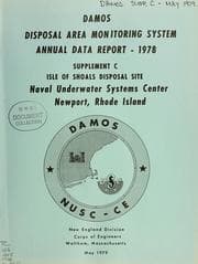 Tapa de Disposal area monitoring system annual data report -