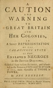 Tapa de A caution and warning to Great Britain and her colonies in a short representation of the calamitous state of the enslaved negroes in the British dominions