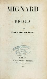Tapa de Mignard et Rigaud