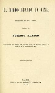 Tapa de El miedo guarda la viña