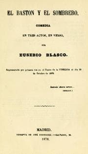 Tapa de El bastón y el sombrero