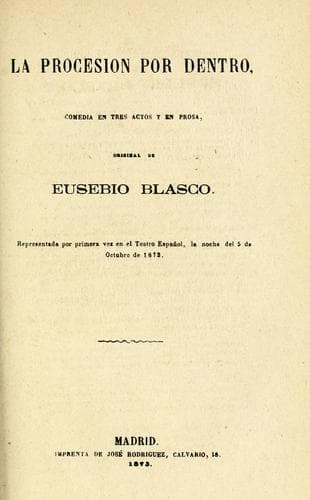 Tapa de La procesión por dentro