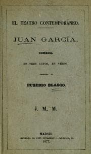 Tapa de Juan García