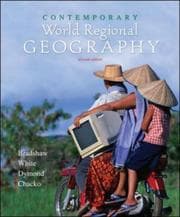 Tapa de Contemporary World Regional Geography with Interactive World Issues CD-ROM
