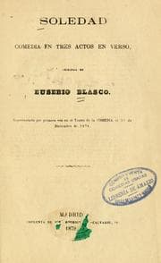 Tapa de Soledad