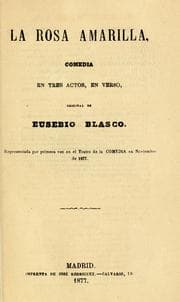 Tapa de La rosa amarilla