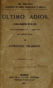 Tapa de !Ultimo adiós!