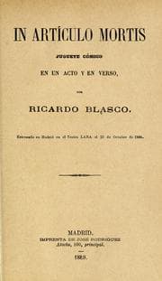Tapa de In artículo mortis