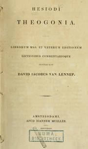 Tapa de Theogonia