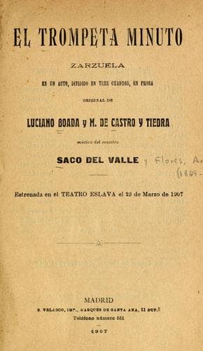 Tapa de El trompeta minuto