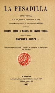 Tapa de La pesadilla