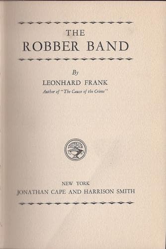 Tapa de The Robber Band