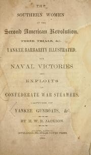 Tapa de The southern women of the second American revolution