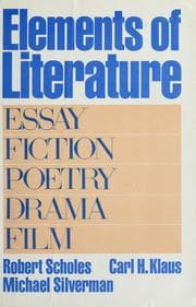 Tapa de Elements of literature