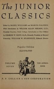 Tapa de The Junior Classics Volume Seven