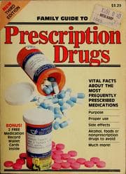 Tapa de Family guide to prescription drugs