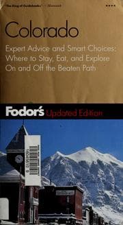 Tapa de Fodor's Colorado