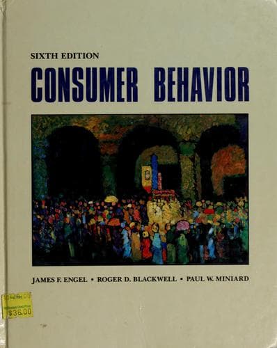 Tapa de Consumer behavior