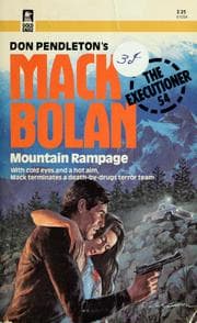 Tapa de Mountain Rampage (Mack Bolan Executioner Series, No 54)