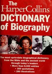 Tapa de The Harpercollins Dictionary of Biography