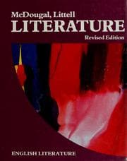 Tapa de McDougal, Littell literature--English literature--revised edition