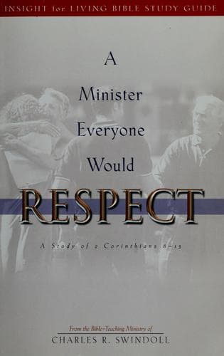 Tapa de A minister everyone would respect