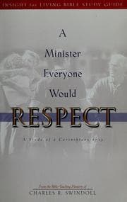 Tapa de A minister everyone would respect