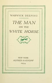 Tapa de The man on the white horse
