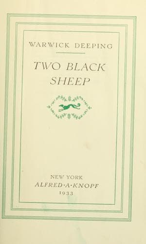 Tapa de Two black sheep