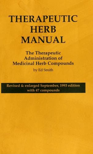 Tapa de Therapeutic herb manual