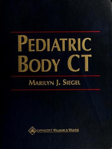 Tapa de Pediatric body CT