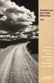 Tapa de American Nature Writing 1999