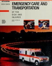 Tapa de Emergency care and transportation of the sick and injured