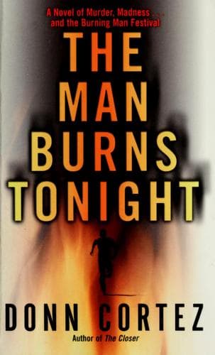 Tapa de The man burns tonight
